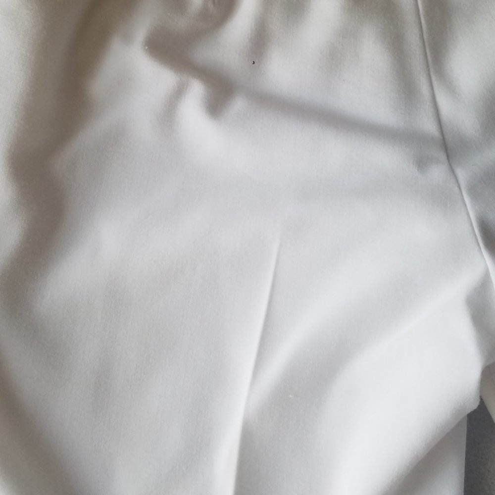 Jones New York Collection Women's White Dress Stretch Pants Size 4 - Picture 9 of 13